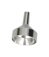 JVDL Mini trechter voor parfumverstuivers zilver - thumbnail