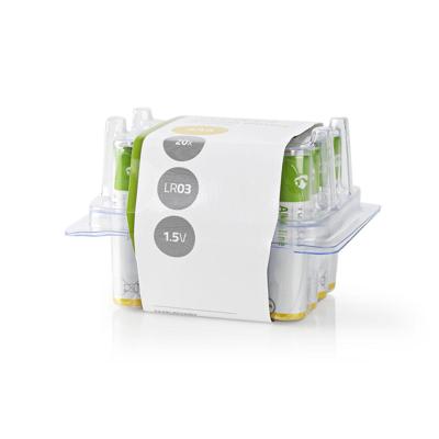 Nedis BAAKLR0320BX Alkaline Batterij Aaa 1,5 V 20 Stuks Bus