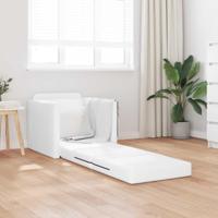 Vouwsofa Bed Wit 74 x 77 x 81 cm PVC - thumbnail