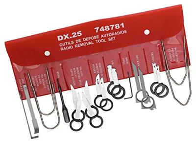 Facom 20-delige set om auto radio's te demonteren - DX.25