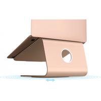 Rain Design mStand 360 Laptop Stand + Swivel Base Rose Gold - thumbnail