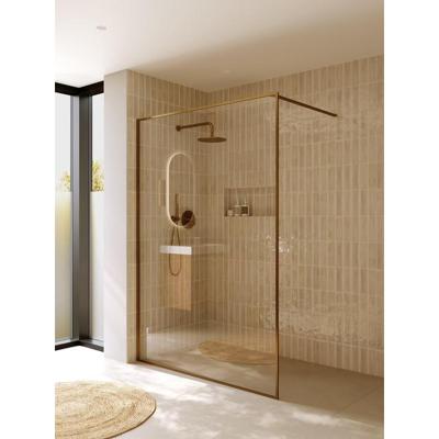 Inloopdouche Riho Define 400 Mat Koper 140x200 cm Incl. Stabilisatiestang Inloopdouche Riho Define 400 Mat Koper 140x200 cm Incl. Stabilisatiestang