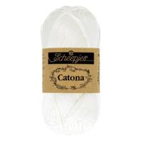 Scheepjes Catona - 10g - 106 Snow White - Haakgaren / Breigaren - thumbnail