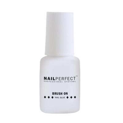 NailPerfect Tips & Forms Brush On Nail Glue 5ml