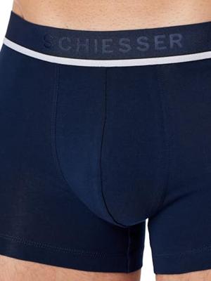 Schiesser Boxershorts 95/5 multi color 3-pack