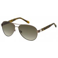 Fossil zonnebril 3079/S dames cat.3 piloot staal matbruin - thumbnail