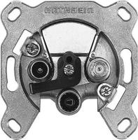 Kathrein ESM 32 Antennedoos BK, DAB+, TV, FM, Data Inbouw (in muur), Schroefbevestiging Loop-through outlet - thumbnail