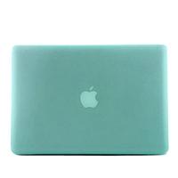 MacBook Air 13.3 inch Frosted structuur hard Kunststof Hoesje / Case (groen) - thumbnail