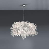 Trio Hanglamp met blaadjesLeavy 70cm grijstint - R10464001 - thumbnail