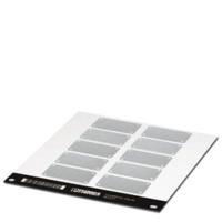 Phoenix Contact 0831655 LS-EMSP-V4A (50X30) Apparaatmarkering Montagemethode: Schroeven, Nieten Markeringsvlak: 29.80 x 59.70 mm Zilver Aantal markeringen: 10 - thumbnail