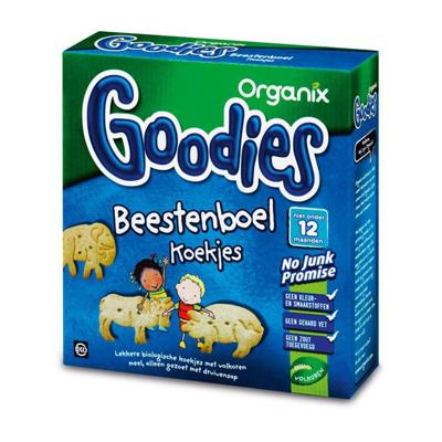 Organix Goodies Boerderijdieren koekjes 1+jr bio 100 Gram