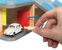 Goki houten stadsparkeergarage, 4dlg. - thumbnail