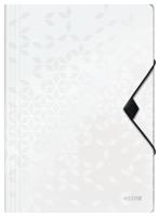 Elastomap leitz wow a4 3 klep pp wit | 10 stuks - thumbnail