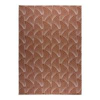 Interieur05 Buitenkleed Deco roest|wit dubbelzijdig - 160x230 cm - thumbnail