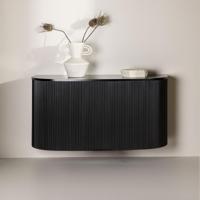 Nohr Zwevend Dressoir 'Barthram' 120cm, kleur Zwart - thumbnail