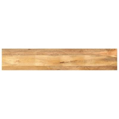 Tafelblad rechthoekig 160x30x3,8 cm massief mangohout