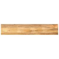 Tafelblad rechthoekig 140x30x3,8 cm massief mangohout - thumbnail