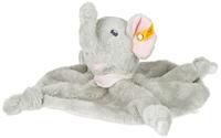 Steiff Trampili Olifant knuffeldoek - 28 cm - knuffeldier voor baby's - pluche olifant - zacht en wasbaar - grijs/roze - (241680) - thumbnail
