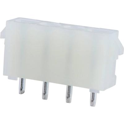 Molex 10844040 Female header, inbouw (standaard) Totaal aantal polen: 4 Rastermaat: 6.35 mm Inhoud: 1 stuk(s) Bag