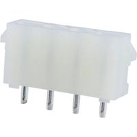 Molex 10844040 Female header, inbouw (standaard) Totaal aantal polen: 4 Rastermaat: 6.35 mm Inhoud: 1 stuk(s) Bag - thumbnail