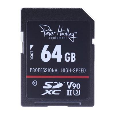 Peter Hadley SDXC 64GB Professional High Speed 280MB/s, UHS-II, V90
