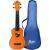 Flight Travel Series TUS35 Orange sopraan ukelele met gigbag Flight Travel Series TUS35 Orange sopraan ukelele met gigbag