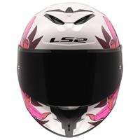 LS2 integraalhelm "ff820 rapid iii poppies" helmets ff820 rapid i poppies ii white/pink s - thumbnail