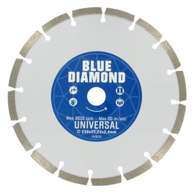 Carat Diamantzaagblad ø230 blue diamond universeel Carat Diamantzaagblad ø230 blue diamond universeel