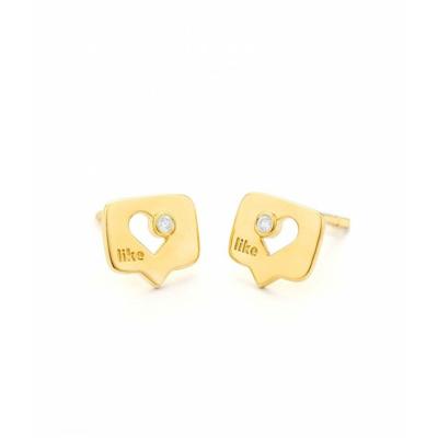 Dames oorbellen Secrecy E8502CDAW7900 Sterling zilver 1 cm