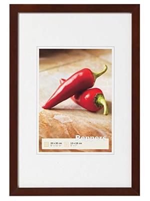 Walther Peppers houten fotolijst 10x15cm notenboom Walther Peppers houten fotolijst 10x15cm notenboom