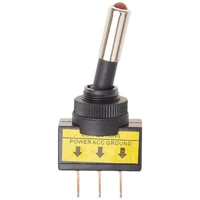 IWH 19023 Tuimelschakelaar rot 12 V 20 A 1 stuk(s)