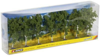 NOCH 25096 Set bomen Berk 100 tot 100 mm Groen 7 stuk(s)
