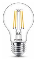 Philips LED 77759300 LED-lamp Energielabel F (A - G) E27 4.3 W = 40 W Warmwit (Ø x h) 6 cm x 10.6 cm Filament / Retro-LED 2 stuk(s) - thumbnail