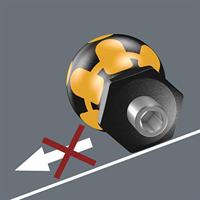 Wera 811/1 ESD Stubby Bits-Handhouder, magnetisch, 1/4" x 54 mm - 05008881001 - thumbnail