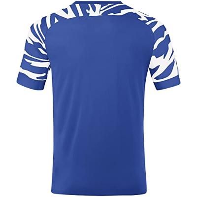 JAKO 4244 Shirt Wild Km - Sportroyal/Wit - M