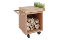 OFYR | Mise en Place Table Corten 65 PRO | Teak Wood - thumbnail