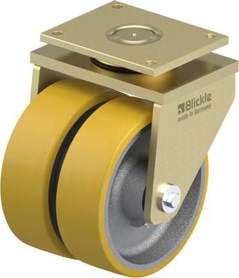 Blickle LSD-GTH 304K Dubbel zwenkwiel Wieldiameter: 300 mm Draagvermogen (max.): 5400 kg 1 stuk(s) Blickle LSD-GTH 304K Dubbel zwenkwiel Wieldiameter: 300 mm Draagvermogen (max.): 5400 kg 1 stuk(s)