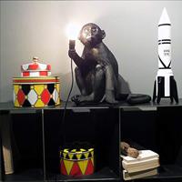 Seletti Monkey Outdoor Lampresin Sitting - thumbnail
