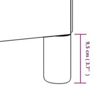 Bedframe fluweel roze 140x200 cm - thumbnail
