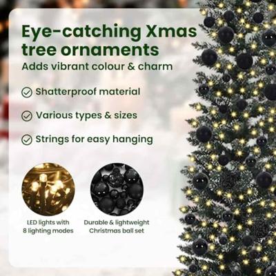 Kunstkerstboom met 300 LED Groen 240 cm PVC en Plastic en Staal