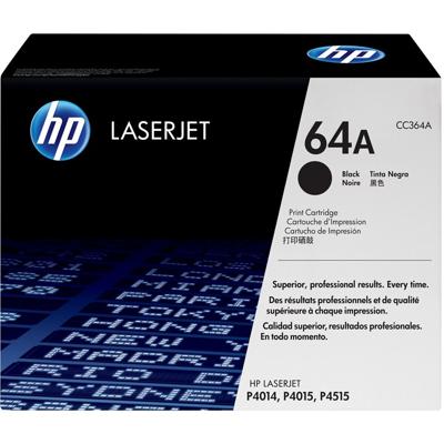 HP toner 64A, 10 000 pagina's, OEM CC364A, zwart HP toner 64A, 10 000 pagina's, OEM CC364A, zwart