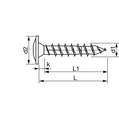 SPAX 0251010600405 Houtschroef 6 mm 40 mm T-STAR plus Staal WIROX 200 stuk(s)