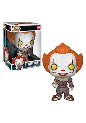 Funko Pop! Jumbo: IT 2017 - Pennywise with Boat speelfiguur