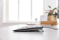 CHERRY Stream Toetsenbord USB QWERTY, US-Engels Zwart - thumbnail