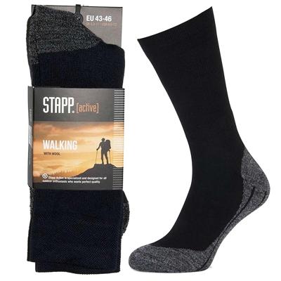 STAPP Wandelsokken Active Walking Zwart-39/42