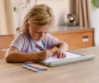 KIDYDRAW-PRO - Mobiele lichttafel - KIDYWOLF kaki - thumbnail