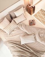 Kave Home Bijzettafel 'Kwango' Teakhout en metaal, 29 x 29cm - thumbnail