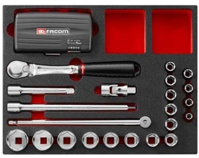 Facom matrix module | ratels en doppen 1/4 - 1/2 | f50031051 f50031051