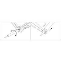 TOOLCRAFT KK-23045P Soldeerbout 230 V 45 W Potloodvorm - thumbnail