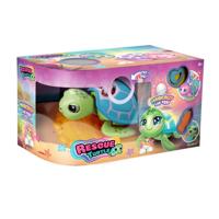 Silverlit Rescue turtle groen - interactieve schildpad krijgt baby's - thumbnail